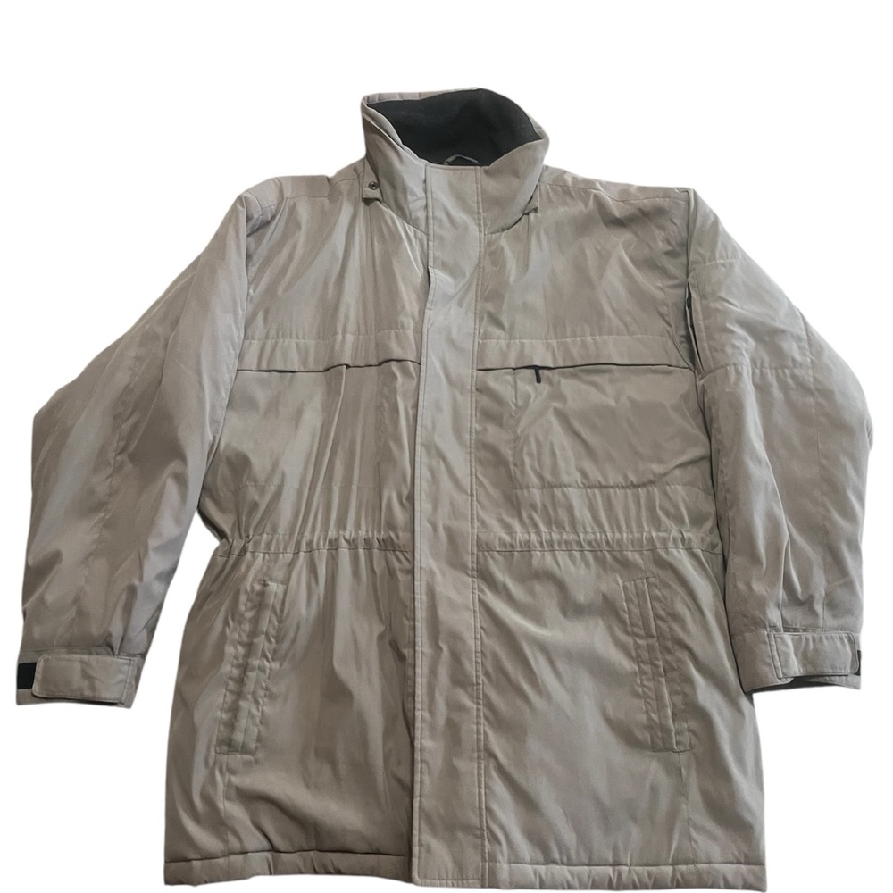 St. John's Bay Men's Light Gray Performance Jacket